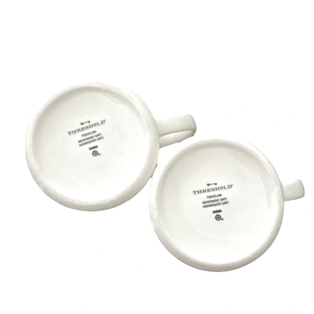 Target Mr and Mrs Lumberjack Claus Porcelain Coffee Tea Christmas Mugs Set of 2